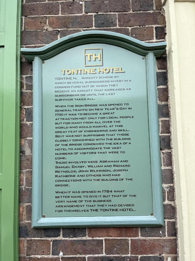 The Tontine Hotel & Bar Ironbridge Exteriér fotografie